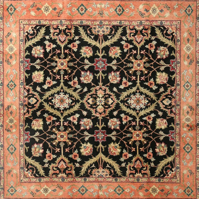 Tapis noir Shyann