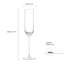 Milan 650ml Flute Set