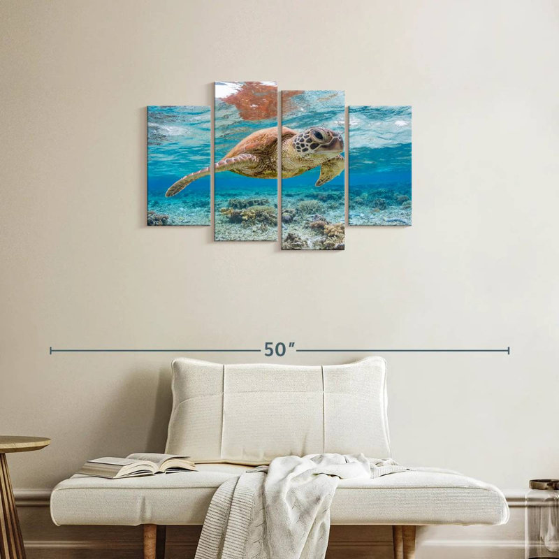 Brampt Galapagos Island Turtle, 22" H x 36" W
