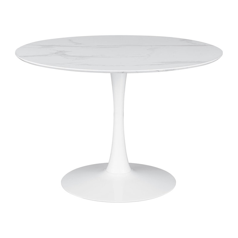 Noreeta Pedestal Dining Table, 30.25" H x 40.4" L x 40.4" W