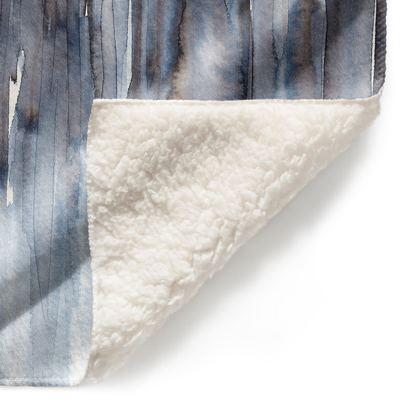 Hand Woven Throw Blanket, 68" W x 80" L