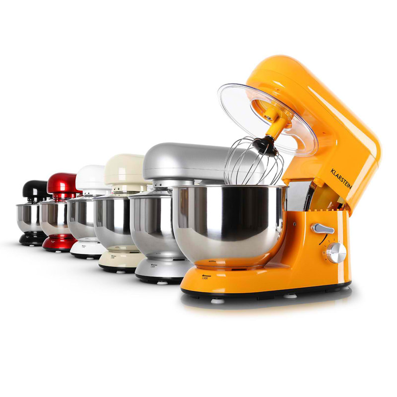 Klarstein Bella 5.2L Stand Mixer, Orange