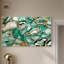 «Agate Emerald Cut Green Abstract», art mural par Art Remedy-102530188-103790530