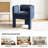 Braien Low Back Arm Dining Chair-988673353