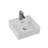 Modern Ceramic Countertop Basin For Bathroom - White Finish Bathrooms Practical Sink