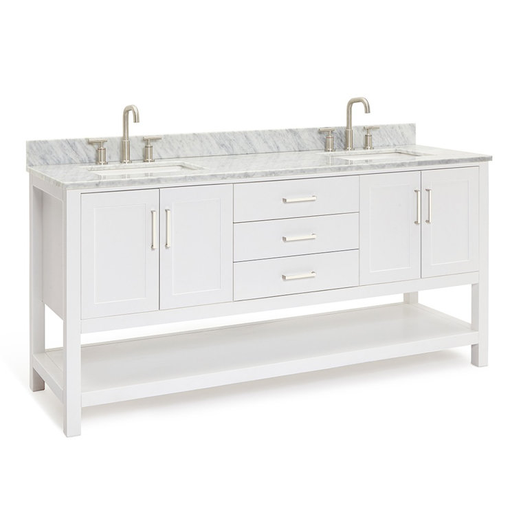 Magnolia Bath Vanity Rectangular Basin S073DCW2R