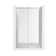 44"-48" W x 76" H Frameless Single Sliding Shower Door with Soft-Closing and Clear Tempered Glass