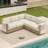 5-Piece Outdoor Modular Sectional Sofa