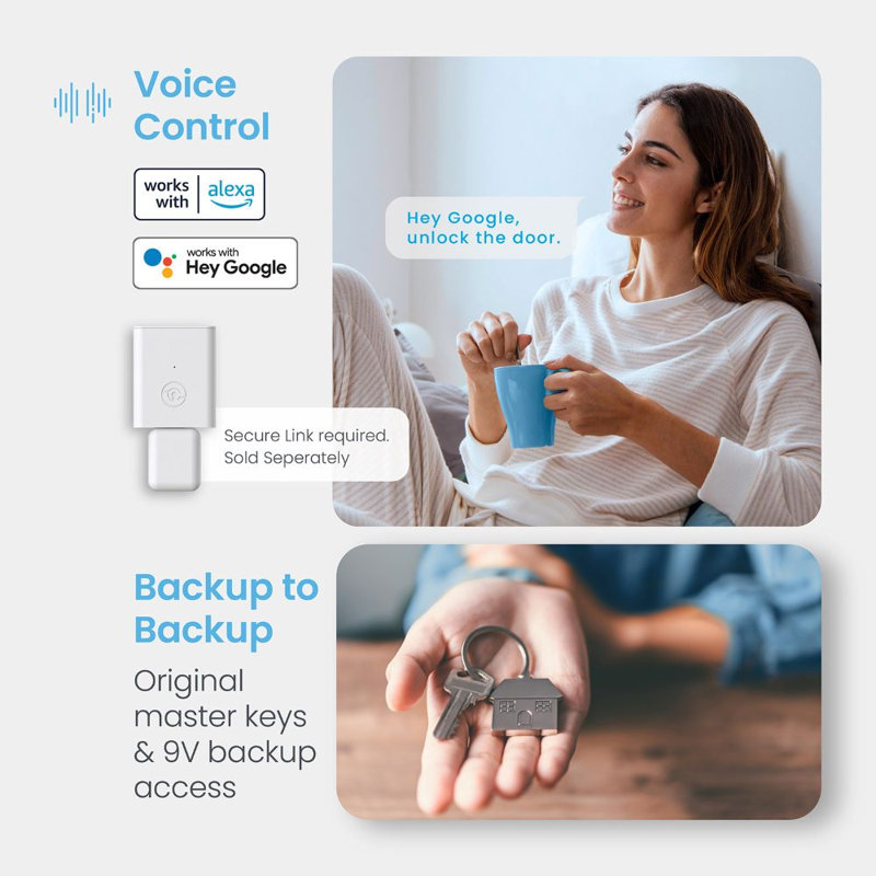 Lockly Secure Plus Latch Edition (SN)
