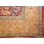 Petit tapis rouge antique du 19e siècle