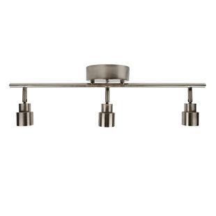 7'' 3 -Light Track Track Kit with Dimmable and Adjustable Head