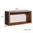 Wall-Mounted Spice Rack Cabinet with Lift-Up Door for Kitchen & Dining Room