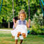Plum Metal Swing Seat with Chains