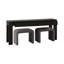 Console Trenea avec 2 tabourets rembourrés
