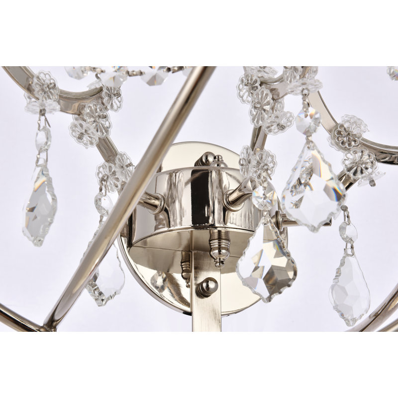 Fem Candle Wall Light, Crystal (Clear), Rustic Intent