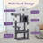 Geraurd Cat Tree with Padded Platform Bed-1998521274