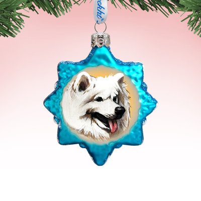Ornement en forme de husky
