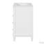 Meuble-lavabo 24 po avec lavabo en céramique, 2 tiroirs et tablette réglable-116657528-116657529