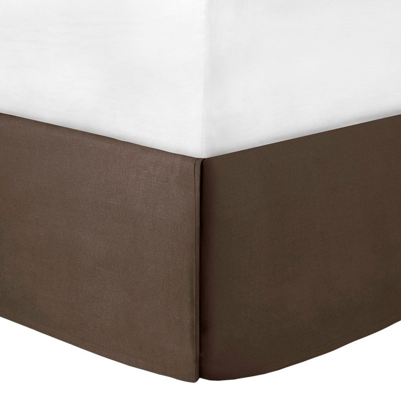 Édredon beige en fausse daim pour très grand lit 7 pièces, Très grand édredon + 6 pièces supplémentaires, Beige
