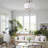 Averill Fabric Semi Flush Mount-24003172