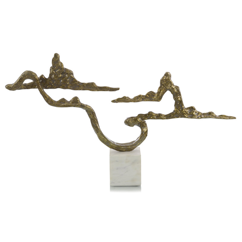 Floating Island In Brass