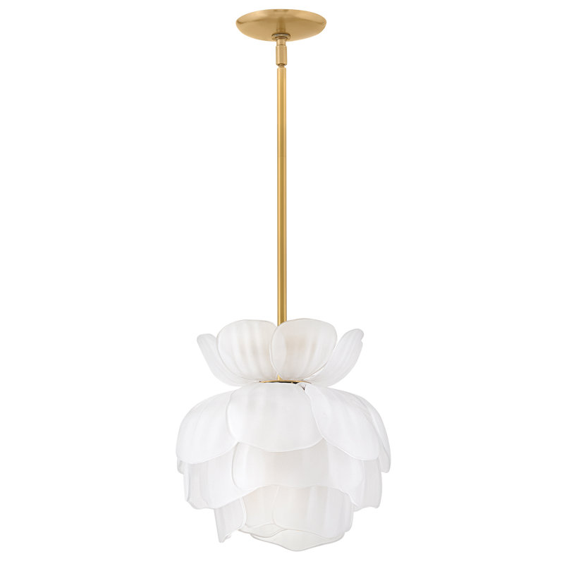 Fredrick Ramond Fantine Medium Pendant, White