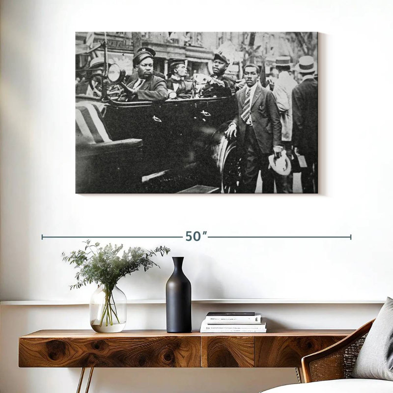 Marcus Garvey, 26" H x 39" W