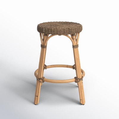 Alastair 24.5" Woven Counter Stool