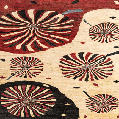 Tapis abstrait moderne 4260
