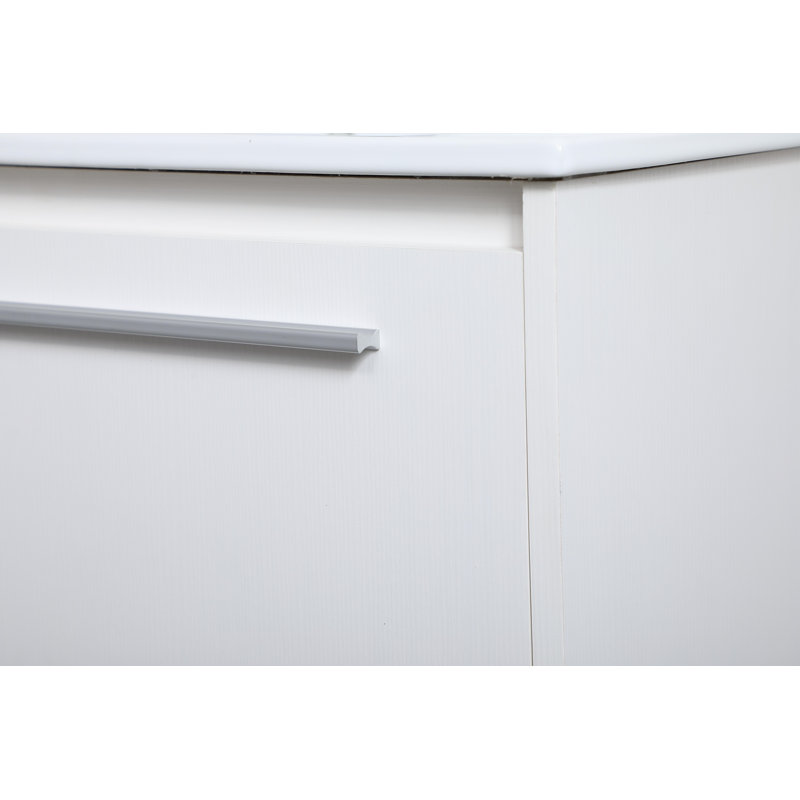 Ensemble de meuble-lavabo simple 30 po Kasper, Blanc
