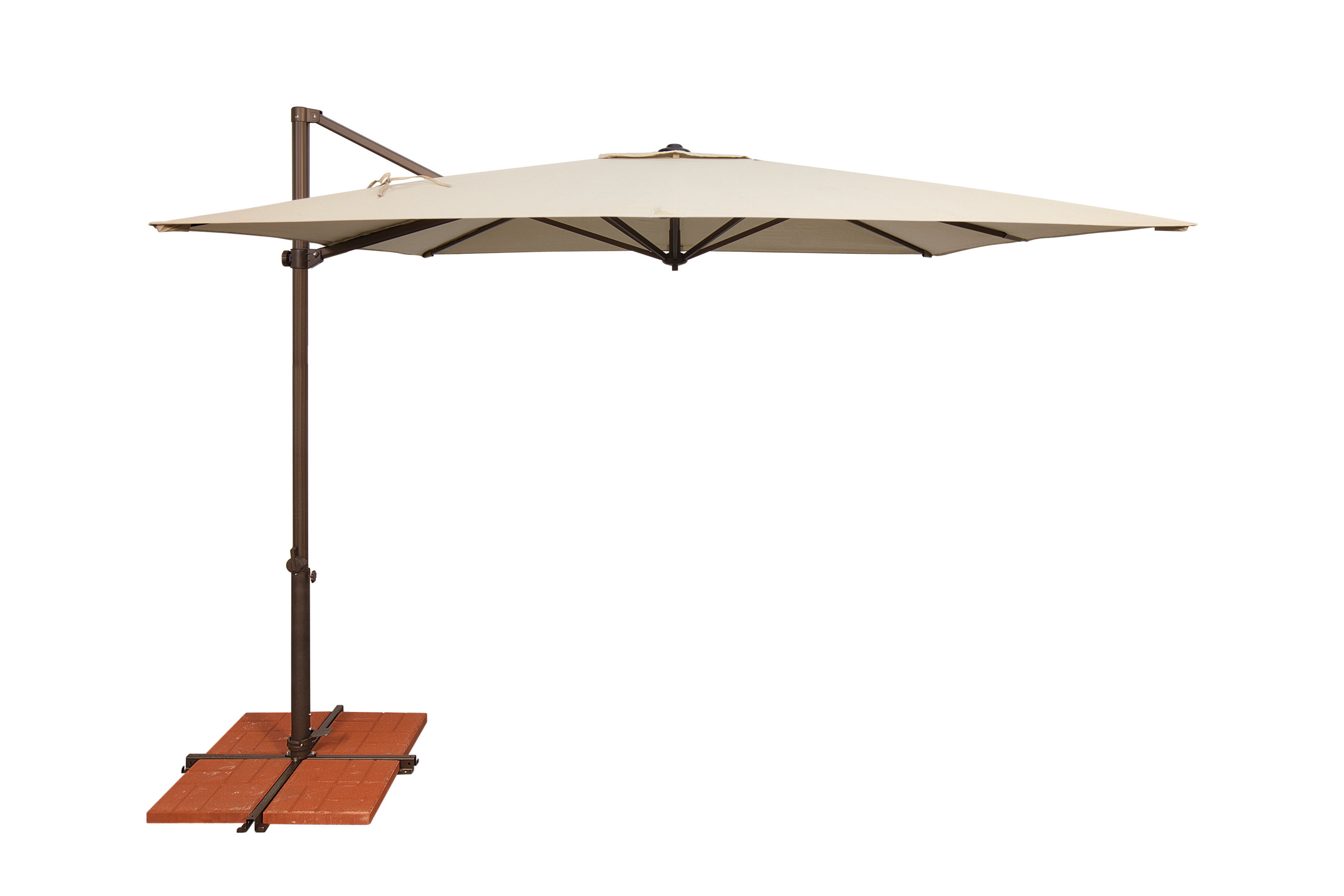 Sol 72 Outdoor™ Cora 103.2" Square Cantilever Umbrella & Reviews | Birch Lane