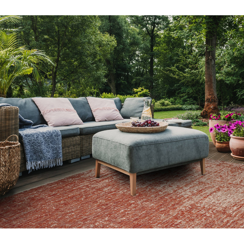 Courtyard Performance Indoor/Outdoor Area Rug, Rectangle 8' x 11'
