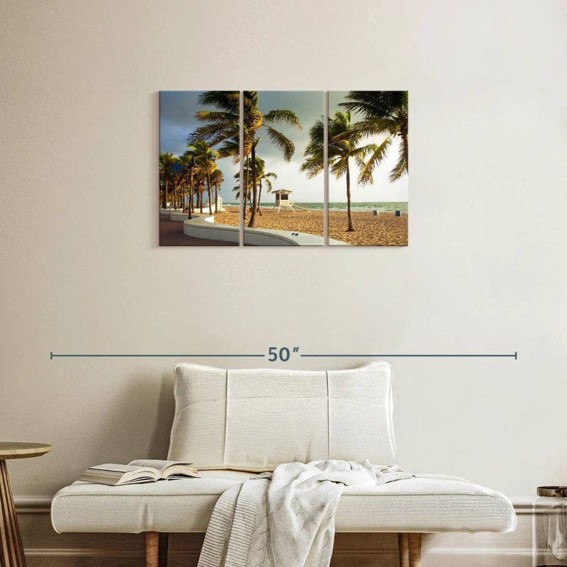 Gillard Fort Lauderdale Florida Beach, 20" H x 33" W