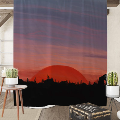 Rideau de douche Desert Sunset