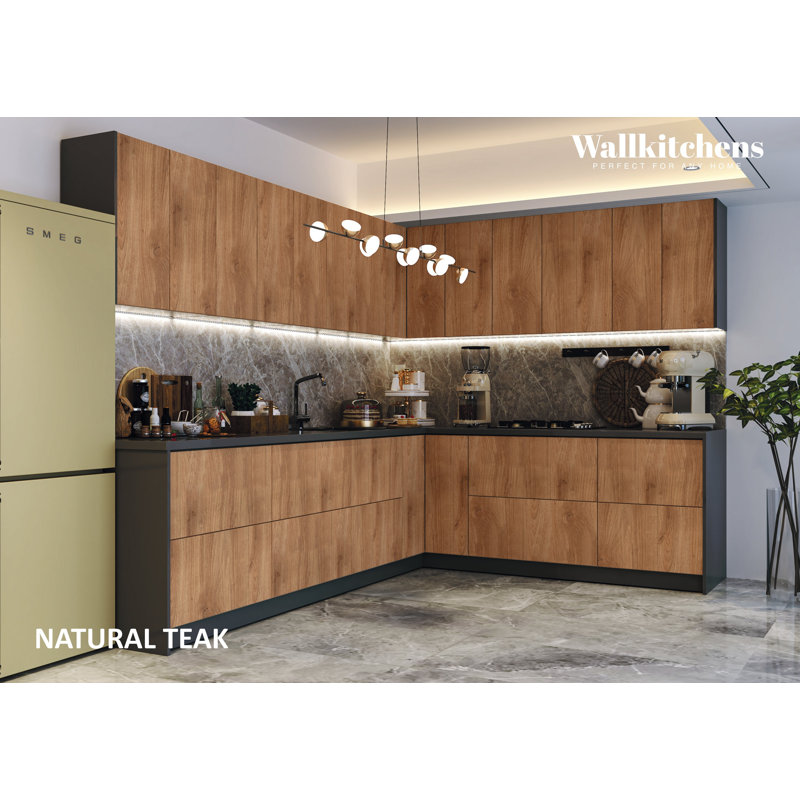 Armoire d'angle / armoire haute à panneau de fibres à densité moyenne prête à assembler WALLKITCHENS l 12 po x P 0,75 po, 24"
