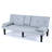 67 - Inch Multi Functional Bed In Gray, Foldable And Cup Holder For Leisure Moments One Click Switch Entertainment Various Spaces-1376431719