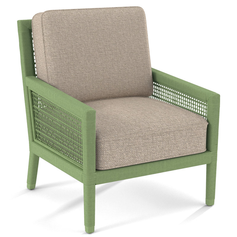 Fauteuil Harper de 28 po de largeur, Céleri, Performance albâtre à aspect lin; 0325-74
