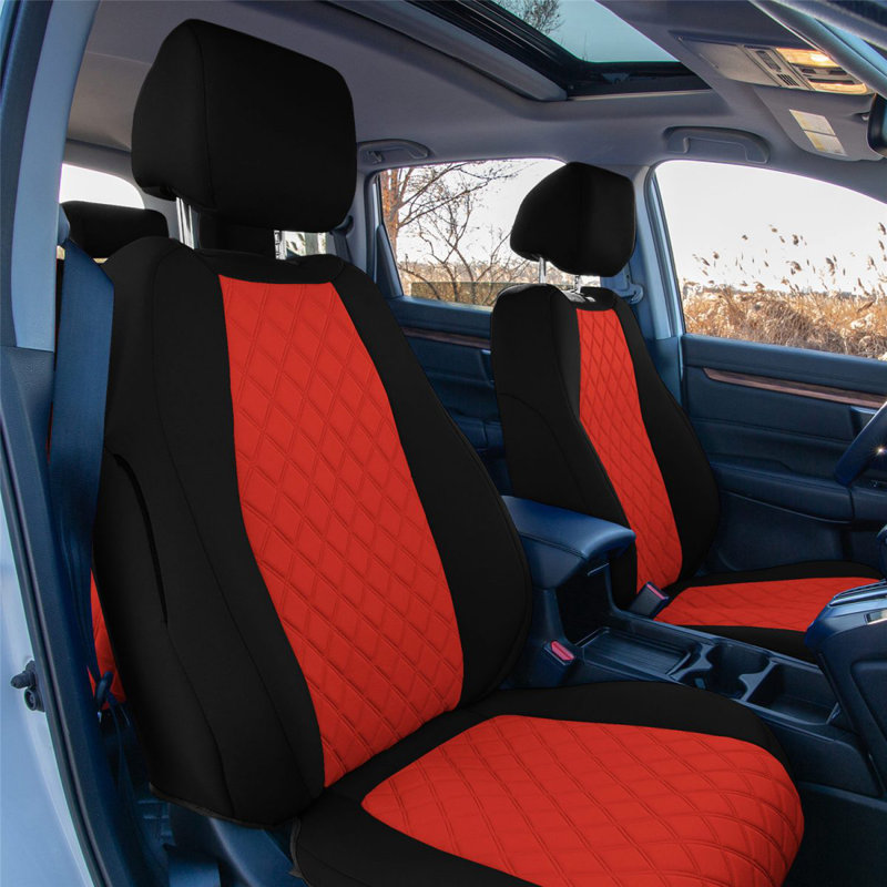 Housses de siège avant en néoprène sur mesure pour les modèles CR-V LX, EX et EX-L 2017-2022, Beige