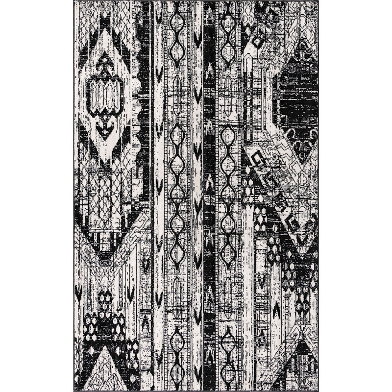 Wenden Ikat Indoor Rug, Rectangle 7' x 10'