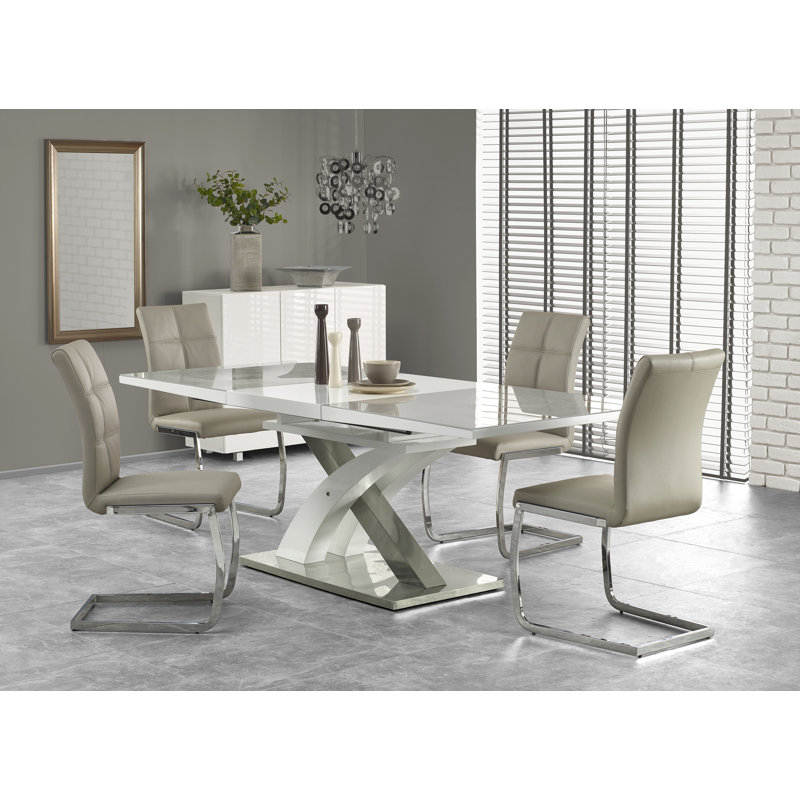 Elize Dining Table, Gray