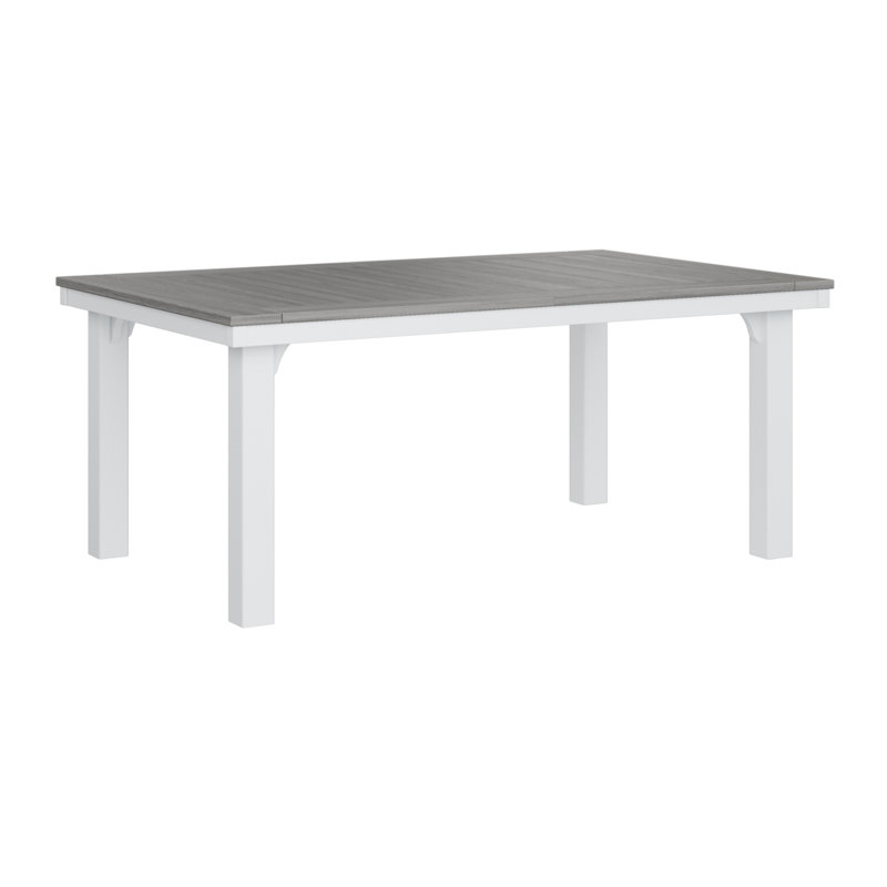 Berlin Gardens Homestead Rectangular Dining Table, Driftwood Gray