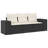 Vidaxl Garden Sofa Set , Cream White-114311244