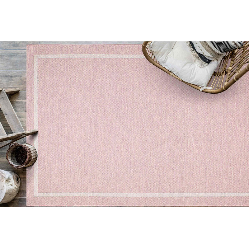 Clairvaux Solid Colour Indoor / Outdoor Area Rug, Rectangle 120cm x 170cm