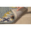 Tapis bleu / vert en laine touffeté à la main Jahiem-983343631