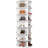 7-Tier Rotating Shoe Rack Tower - 360° Spinning Shoe Display and Vertical Carousel
