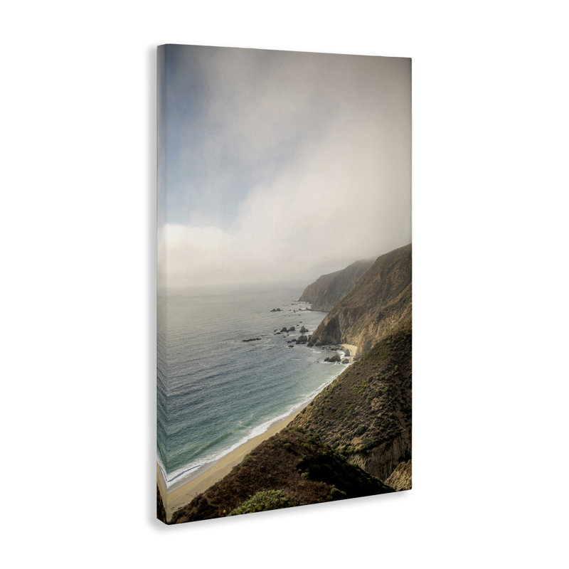  Art sur toile, "Wild Beach Coast" par Crystal Lynn Collins, H 30 po x l 20 po