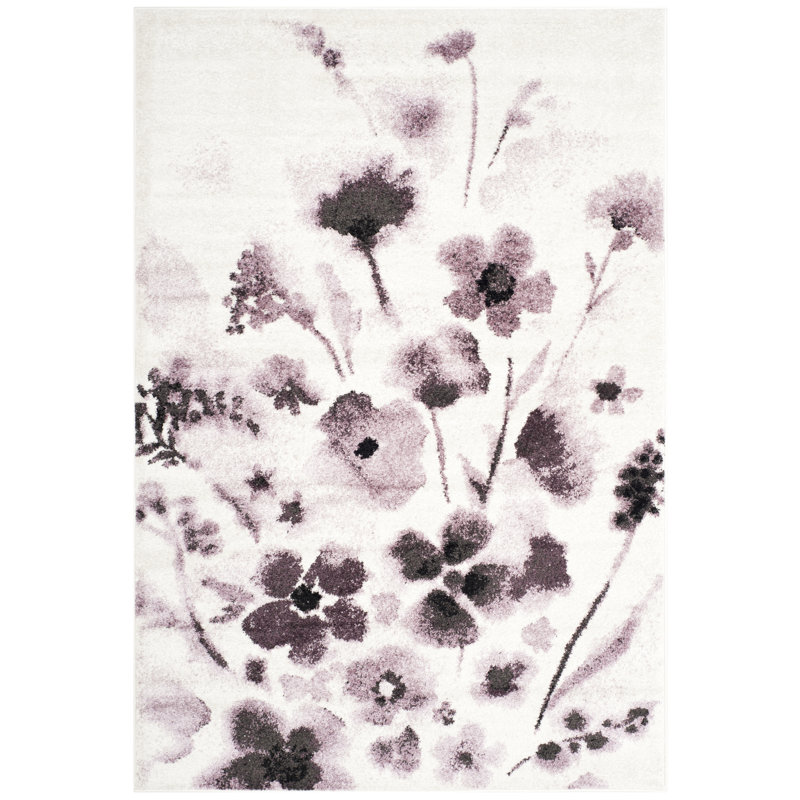 Adirondack Performance Floral Rug, Rectangle 8' x 10'