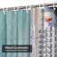 Rideau de douche avec 12 crochets Amazing Beach-1711045365