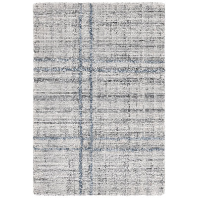 Abstract 155 Area Rug In Dark Grey