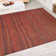 Diehl Striped Flatweave Crimson Multicolor Indoor Outdoor Area Rug